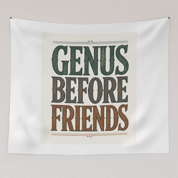 Item preview, Genus Before Friends Funny Biologist Nature Tee designed and sold by PlanningPress.