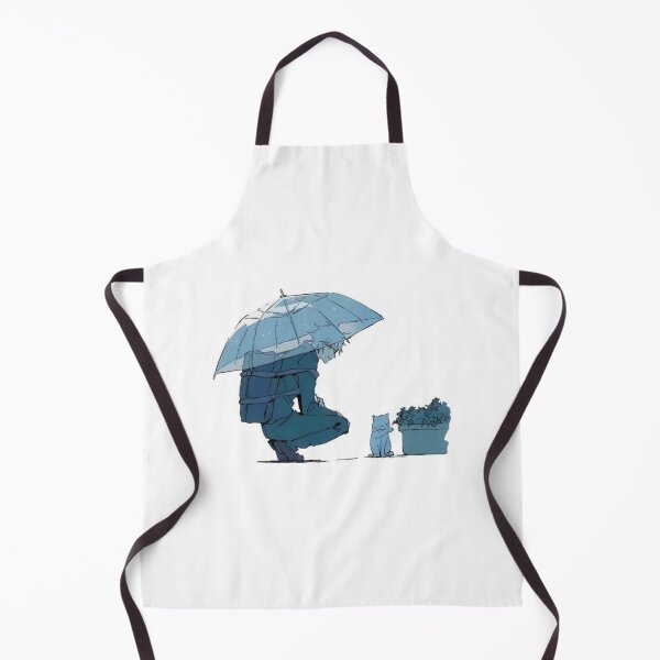 Item preview, Blindfolded Sorcerer Rainy Day Anime Illustration designed and sold by CosmicFna.