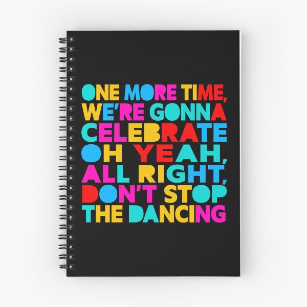 Item preview, One More Time We're Gonna Celebrate – Electronic Music Inspired Retro Typography  designed and sold by paulo silveira.