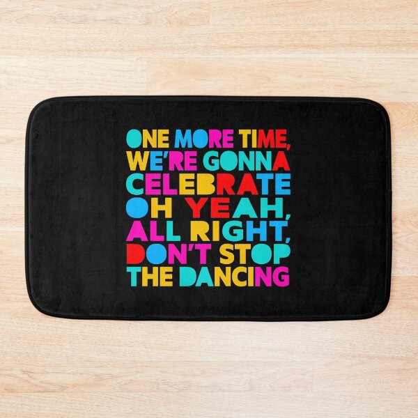 Item preview, One More Time We're Gonna Celebrate – Electronic Music Inspired Retro Typography  designed and sold by paulo silveira.