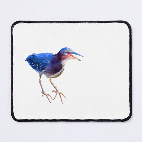 Item preview, Vibrant Green Heron Wa Artterbird designed and sold by Wait, Watch and Wonder Shop.