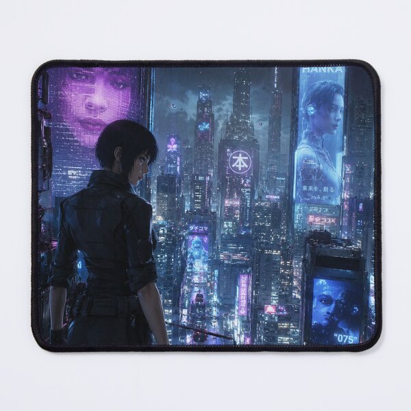 Item preview, Cyberpunk cityscape under the rain designed and sold by mattewjoilen.