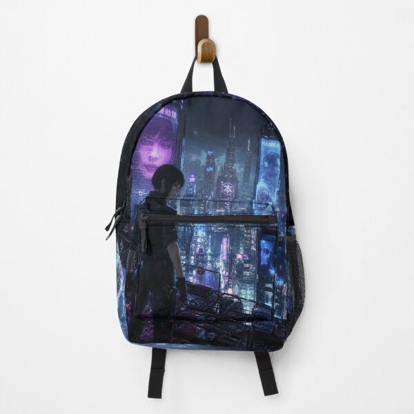 Item preview, Cyberpunk cityscape under the rain designed and sold by mattewjoilen.