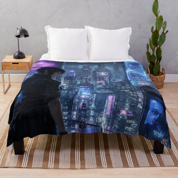 Item preview, Cyberpunk cityscape under the rain designed and sold by mattewjoilen.