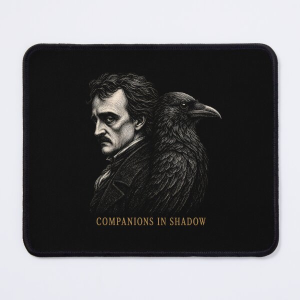 Item preview, Edgar Allan Poe – Companions in Shadow Engraving designed and sold by Fenay Designs.