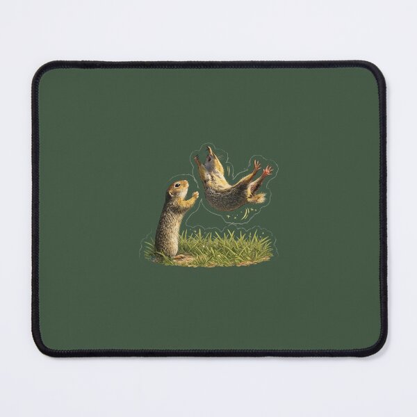 Item preview, Dramatic Squirrel Rescue (or Fail?) – Funny Wildlife Sticker designed and sold by CROFTARTS.