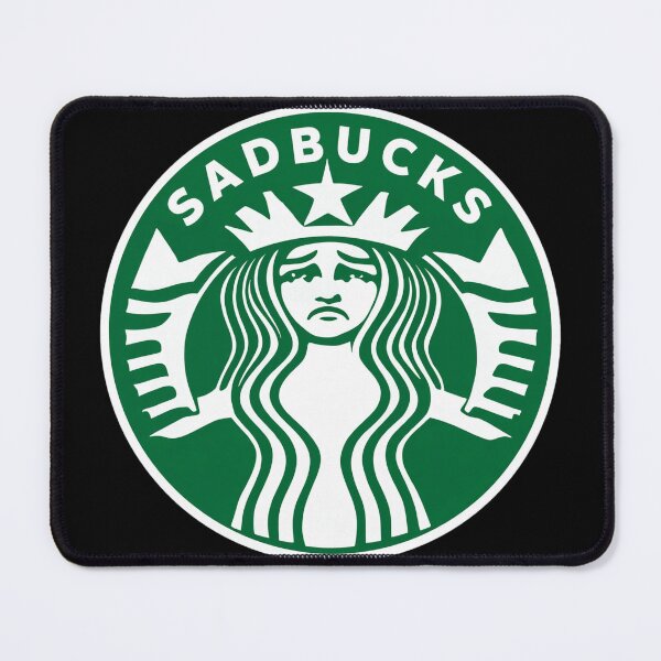 Item preview, Sadbucks Logo designed and sold by Late Theory.