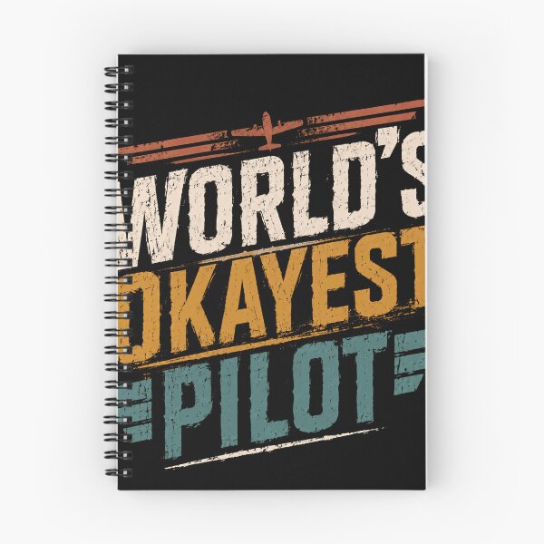 Item preview, World's Okayest Pilot Aviation Humor Flying Enthusiast designed and sold by RetroMini2026.
