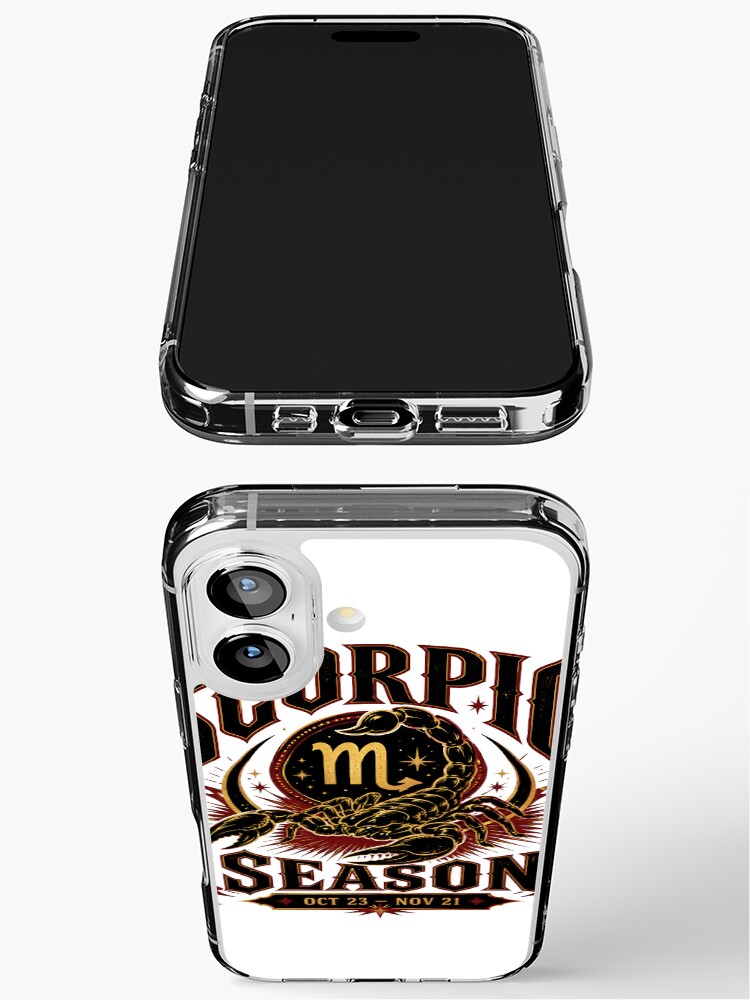 Thumbnail 3 of 5, iPhone Case, Scorpio Season designed and sold by RedRubyBubble.