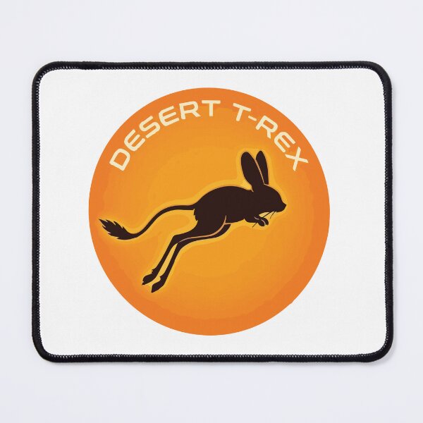 Item preview, Desert T Rex Funny Jerboa Sci Fi Moon Art designed and sold by Arc2020.