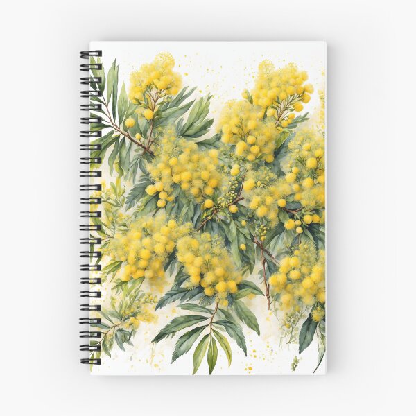 Item preview, Mimosa Blossom Watercolor Painting designed and sold by RawNaturePrints.