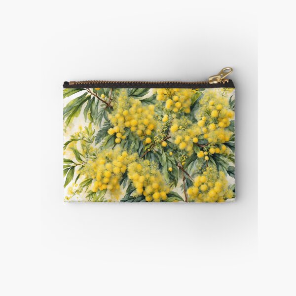 Item preview, Mimosa Blossom Watercolor Painting designed and sold by RawNaturePrints.