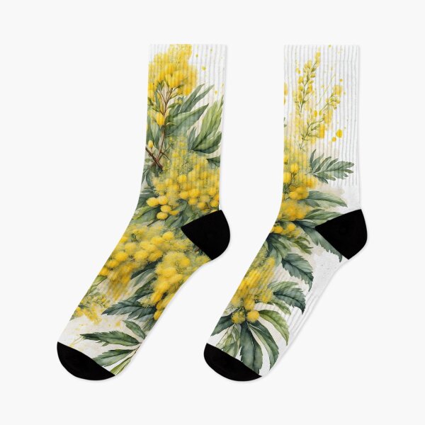 Item preview, Mimosa Blossom Watercolor Painting designed and sold by RawNaturePrints.