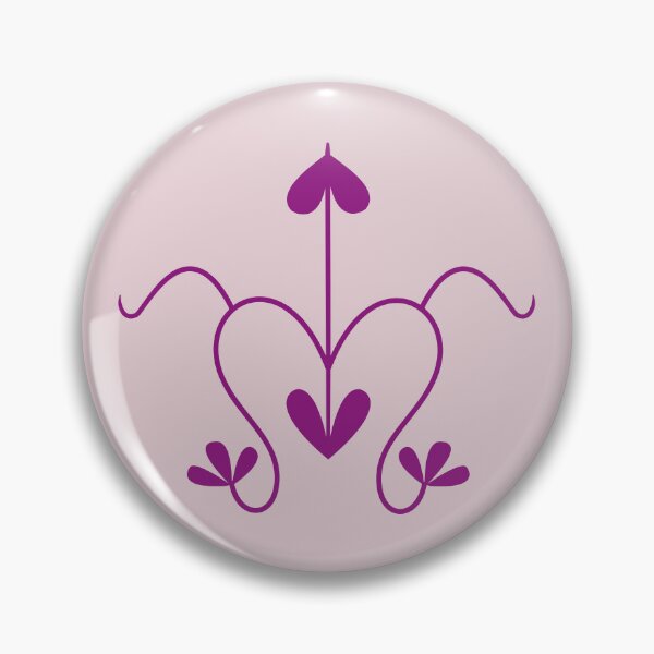 Item preview, Botanical heart tradiitional symbol designed and sold by Tijin95.