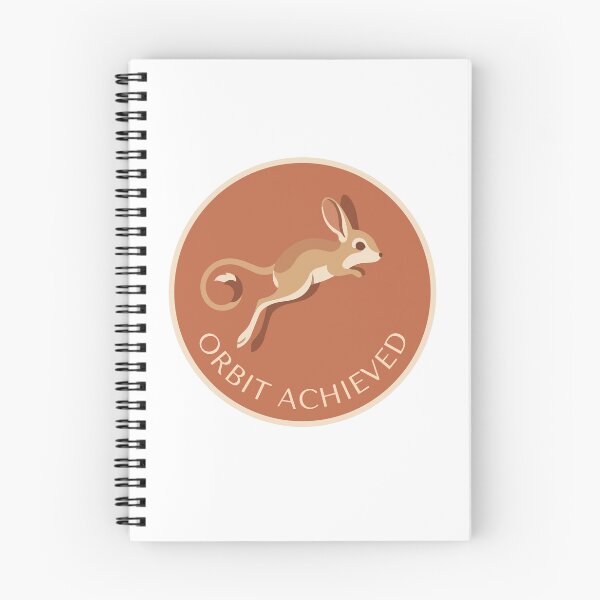Item preview, Orbit Achieved Funny Jerboa Minimalist Moon designed and sold by Arc2020.