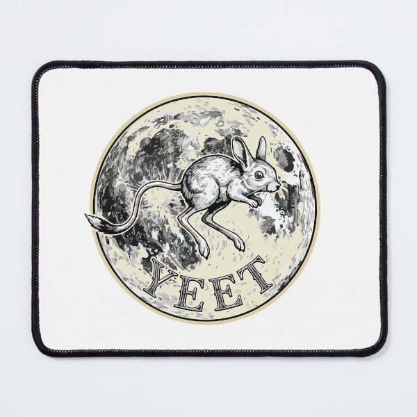 Item preview, Yeet Jerboa Gothic Full Moon Vintage Art designed and sold by Arc2020.