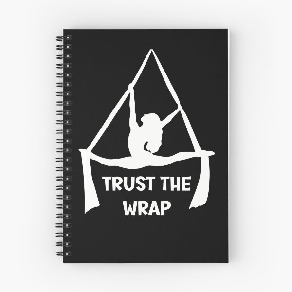Item preview, Trust the Wrap | Aerial Silks White Silhouette  designed and sold by Becky-Poppins.