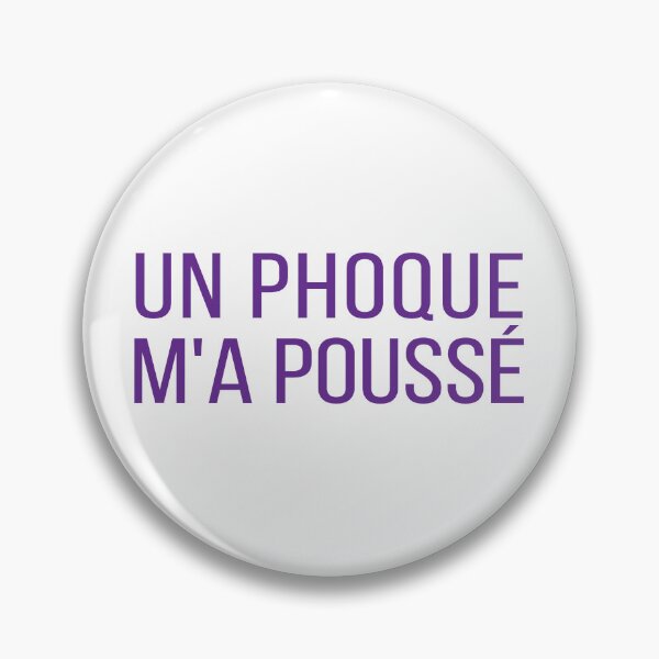 Item preview, Copy of Un Phoque M'a Poussé Minimalist French Quote | A Seal Pushed Me designed and sold by SofiaTrendShirt.