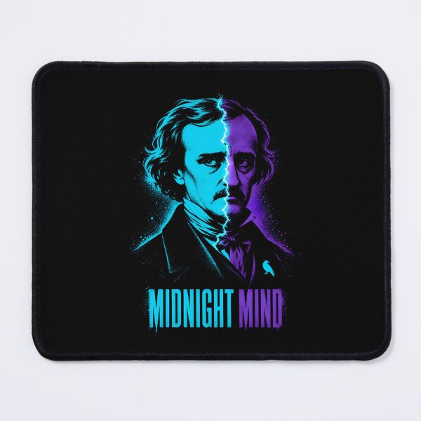 Item preview, Edgar Allan Poe: Split-Color Midnight Mind designed and sold by Fenay Designs.