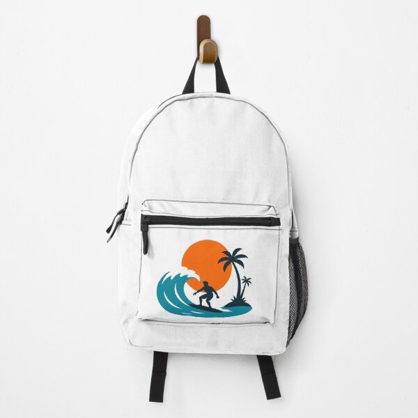 Item preview, Surfer on a tropical wave at sunset designed and sold by Lyfeinsights.