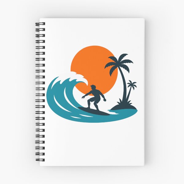 Item preview, Surfer on a tropical wave at sunset designed and sold by Lyfeinsights.
