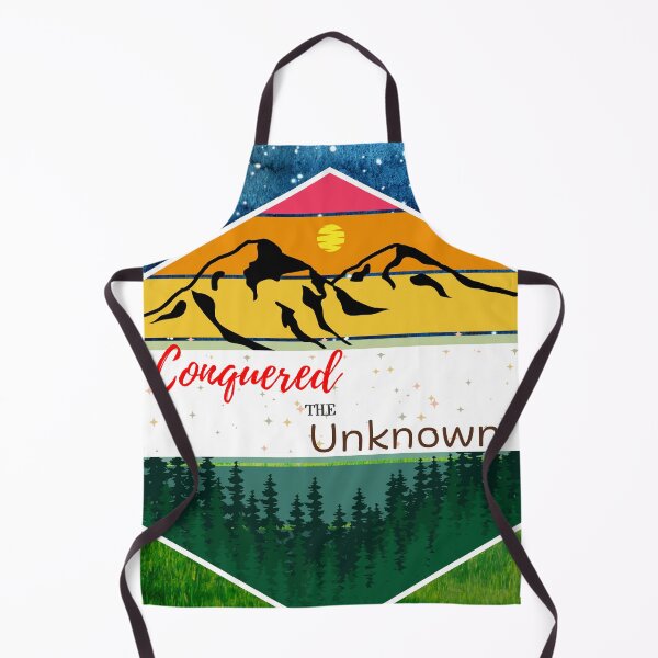 Item preview, Conquered the Unknown – Mountain Night Galaxy Adventure designed and sold by LadybugEffect.