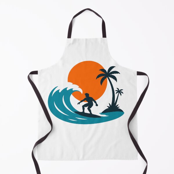 Item preview, Surfer on a tropical wave at sunset designed and sold by Lyfeinsights.