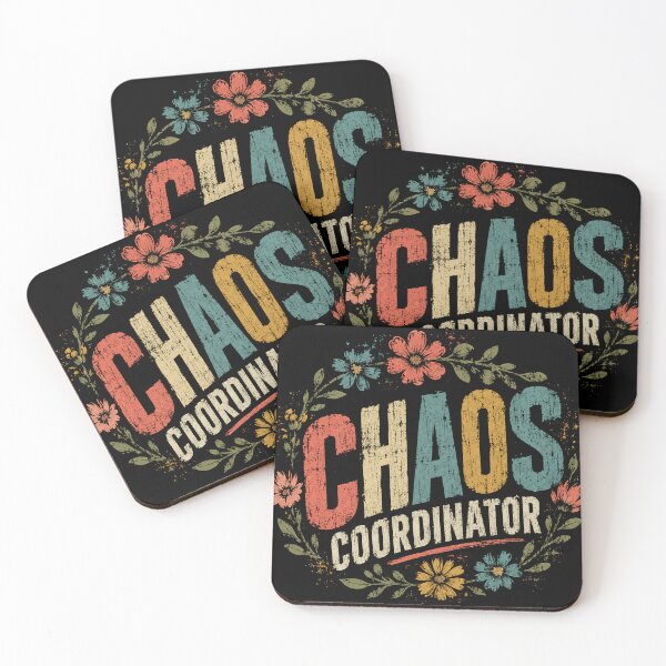 Item preview, Chaos Coordinator Mom Parent Teacher Manager Administrator Gift designed and sold by RetroMini2026.