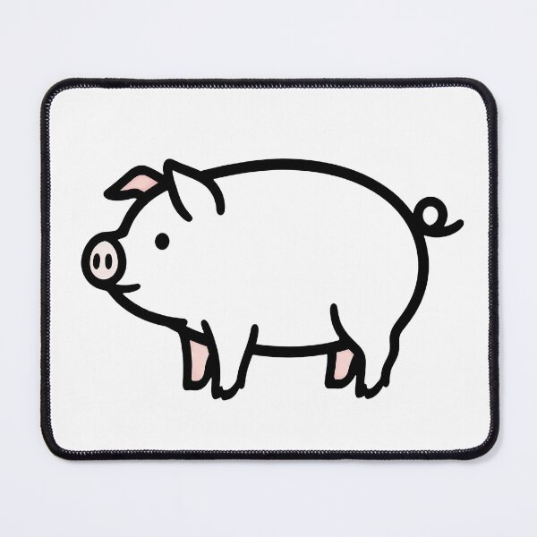 Item preview, Cute pig. Line art designed and sold by EvgeniiV.