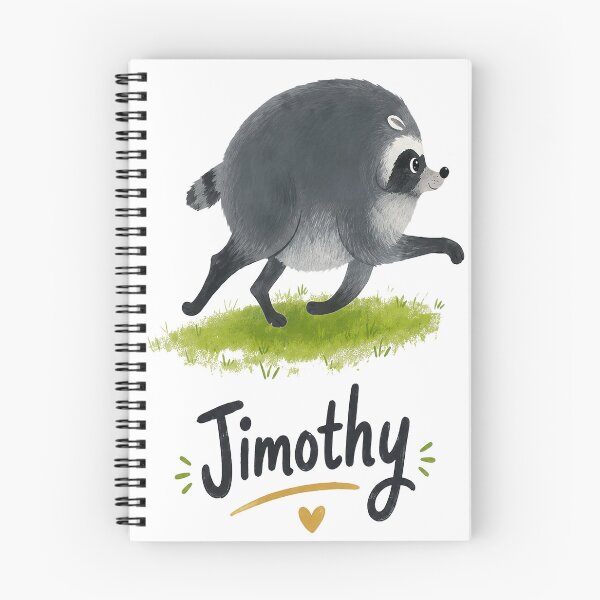 Item preview, Jimothy the Happy Running Raccoon designed and sold by KireVeronica.