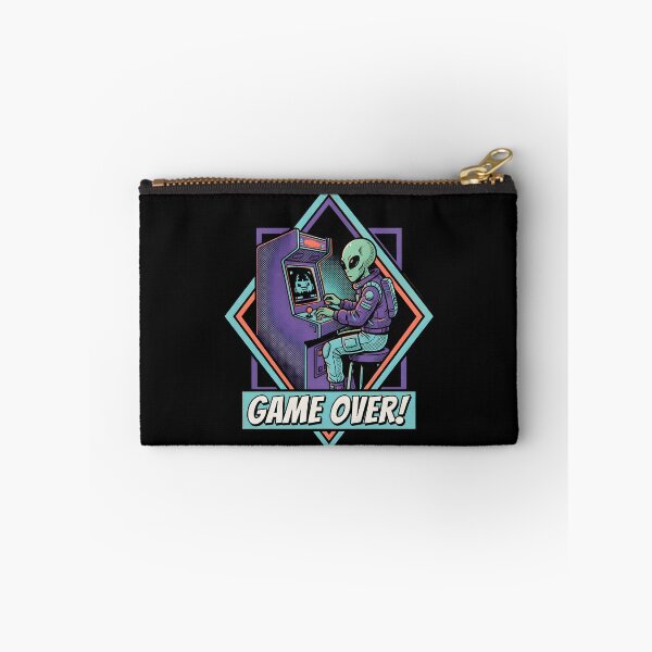 Item preview, Game Over Retro Arcade Alien Gamer Comic Graphic designed and sold by DuckOddity.