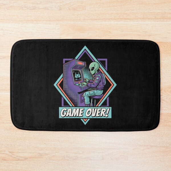 Item preview, Game Over Retro Arcade Alien Gamer Comic Graphic designed and sold by DuckOddity.
