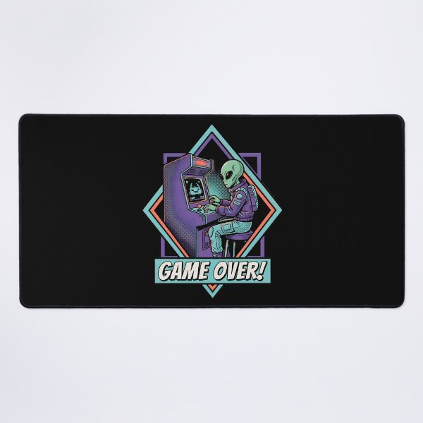 Item preview, Game Over Retro Arcade Alien Gamer Comic Graphic designed and sold by DuckOddity.