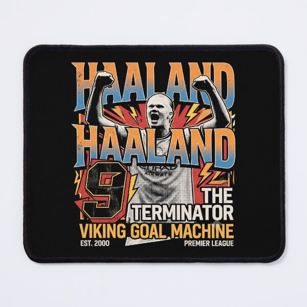 Item preview, Haaland The Terminator Viking Goal Machine designed and sold by lokabrand.