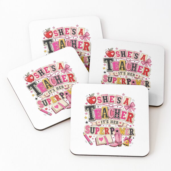 Item preview, Cute Western Teacher Patchwork Classroom Design designed and sold by AMICO77.