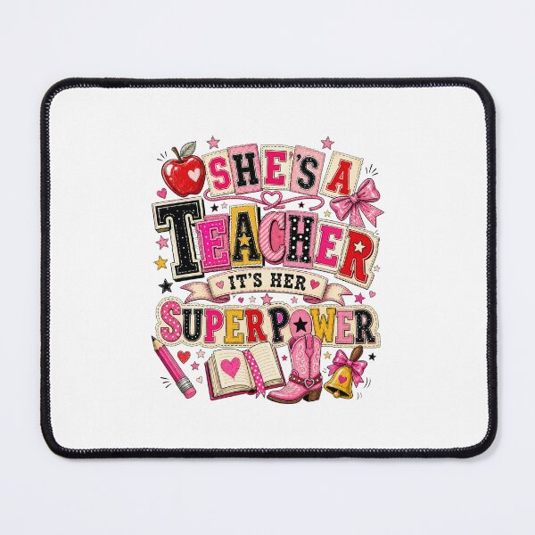 Item preview, Cute Western Teacher Patchwork Classroom Design designed and sold by AMICO77.