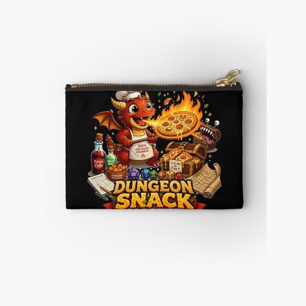 Item preview, Dungeon Snack Master - Cute RPG Dragon Pizza Chef designed and sold by BadhbhLoot.