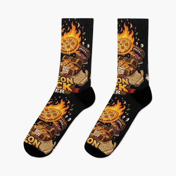 Item preview, Dungeon Snack Master - Cute RPG Dragon Pizza Chef designed and sold by BadhbhLoot.