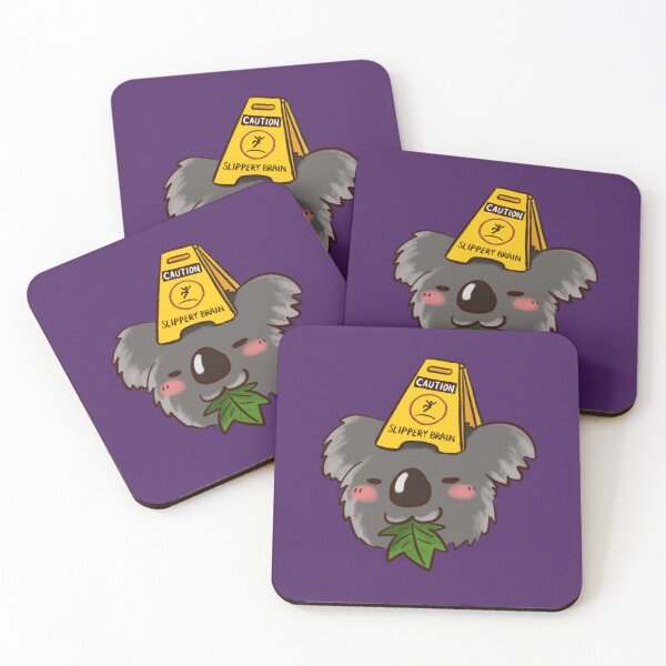 Item preview, Slippery Brain Koala designed and sold by gingerbreadc.