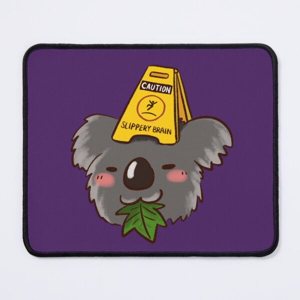 Item preview, Slippery Brain Koala designed and sold by gingerbreadc.