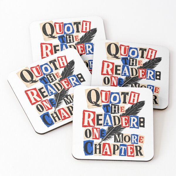 Item preview, Quoth the Reader: One More Chapter designed and sold by Fenay Designs.
