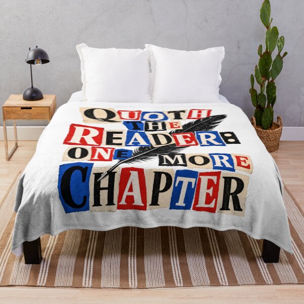 Item preview, Quoth the Reader: One More Chapter designed and sold by Fenay Designs.