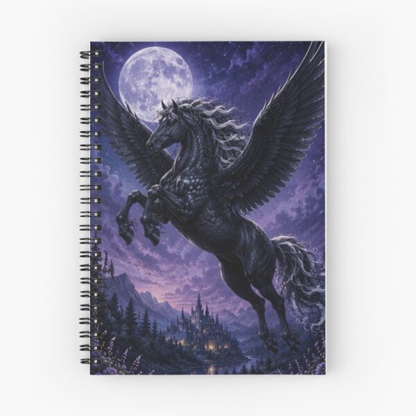 Artikelvorschau, Dämmerungszauber Geflügeltes Pferd entworfen und verkauft von UnicornAndRaven .