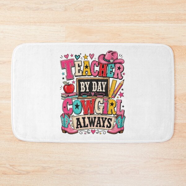 Item preview, Cute Western Teacher Patchwork Classroom Design designed and sold by AMICO77.