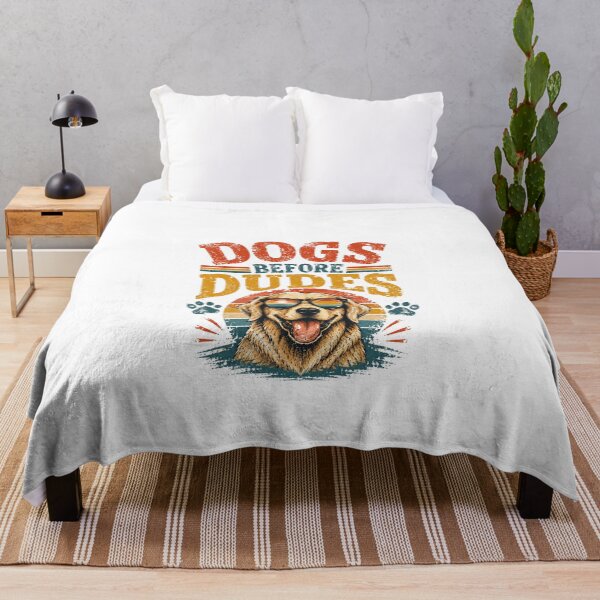 Item preview, Dogs Before Dudes Golden Retriever Dog Lover Pet Owner designed and sold by JonesFlora2025.