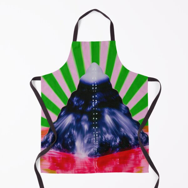 Item preview, Psychedelic Neon Mountain Dreamscape designed and sold by bubblegoth.