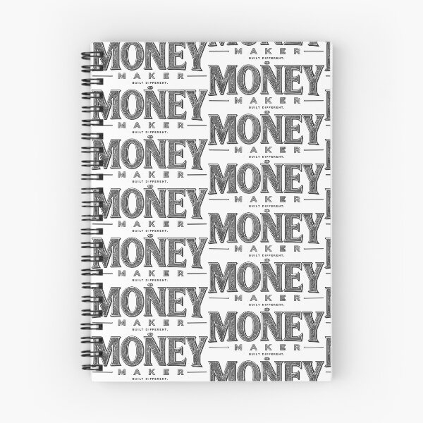 Item preview, Money Maker - Built Different Vintage Typography designed and sold by Boithabiso Mofo.