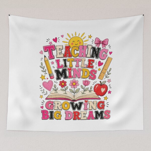 Item preview, Cute Western Teacher Patchwork Classroom Design designed and sold by AMICO77.