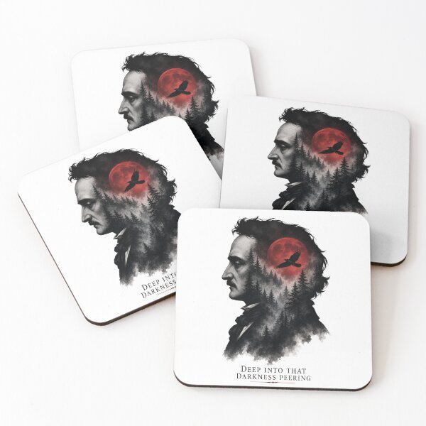 Item preview, Edgar Allan Poe: Deep into That Darkness Peering designed and sold by Fenay Designs.
