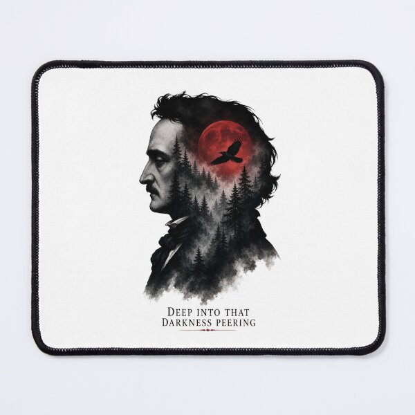 Item preview, Edgar Allan Poe: Deep into That Darkness Peering designed and sold by Fenay Designs.